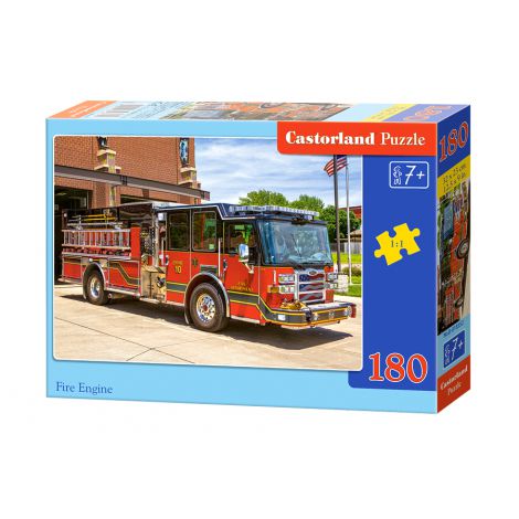 Puzzle Castorland 180el Wóz strażacki